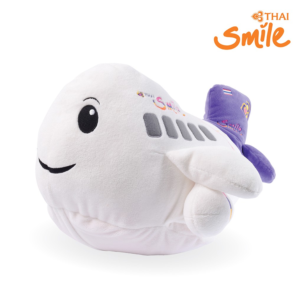 ภาพหน้าปกสินค้าThai Smile Airways - SMILE SHOP ตุ๊กตาหมอนผ้าห่มฮักยิ้ม