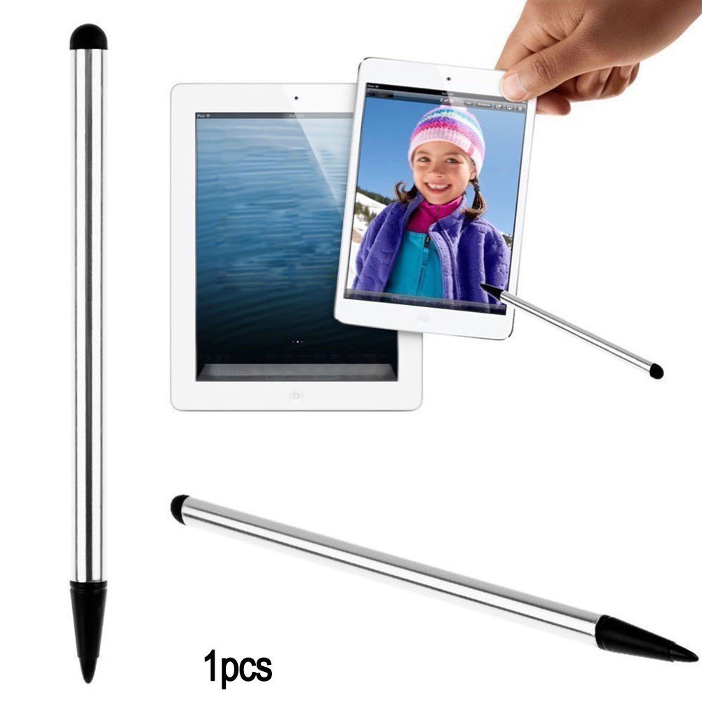 ปากกา-stylus-สำหรับ-ipad-iphone-samsung-tablet-pc-หน้าจอทัสกรีนใช้ด้านที่เป็นกลมๆหน้าจอแบบlcdใช้ด้านปากกา-ปากกาจิ้มจอ