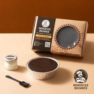 ภาพขนาดย่อของสินค้าChoco Brownie เมมโมไรซ์ บราวนี่รสช็อกโกแลตเข้มข้น บราวนี่ครีมสด ช็อคโกแล็ต ช็อคโกแล็ต ขนมวาเลนไทน์ วาเลนไทน์ valentine
