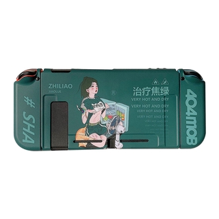 สลับฝาครอบป้องกันสวิทช์แยกปกแข็งฝาหลังสำหรับอุปกรณ์เสริมเกม Switch / Switch Lite