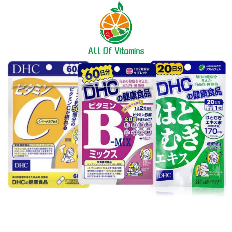 ภาพหน้าปกสินค้า*พร้อมส่ง* DHC Vitamin C/ Vitamin B วิตามินซีและวิตามินบีแท้นำเข้าจากญี่ปุ่น