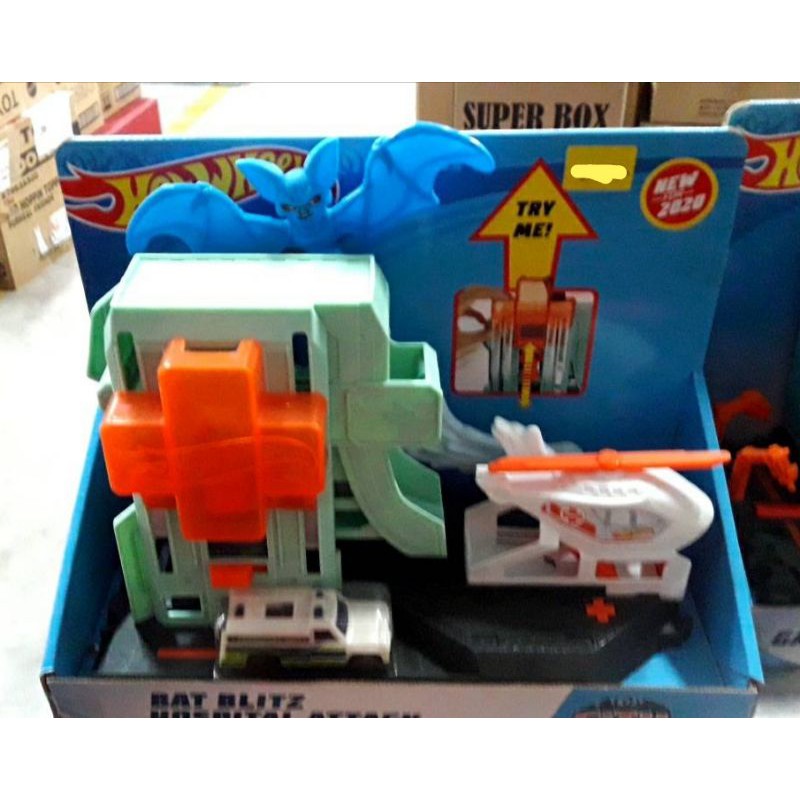 hotwheels-city-สถานีเสริม-อู่-ปั๊ม-คาร์แคร์ต่างๆ