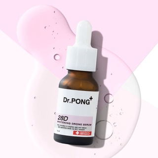 💥[แท้💯%]✨Dr.PONG 28D whitening drone serum เซรั่มผิวขาว ลดจุดด่างดำ Niacinamide + Vit C +Arbutin 16 ml.⚡