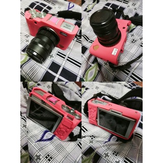 เคสกันกระแทก Fuji xa3 สีชมพู