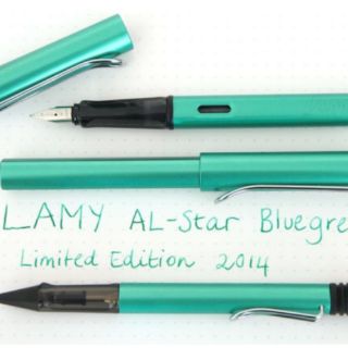 lamy al star bluegreen special edition 2014 Fountain pen / Ballpoint pen ปากกาหมึกซึม / ปากกาลูกลื่น / โรลเลอร์บอล