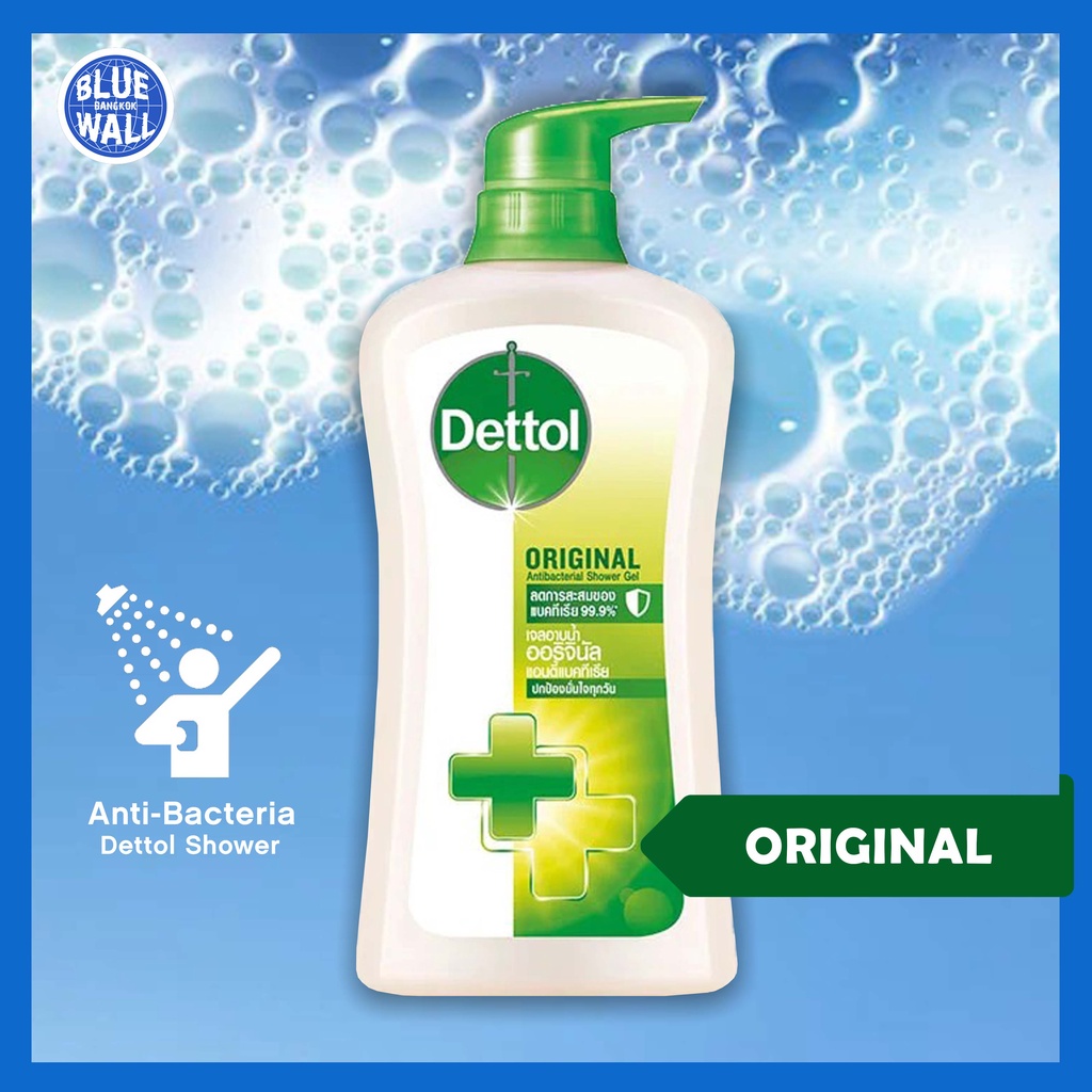 ♨ พร้อมส่ง ♨ Dettol Shower Gel AntiBacteria Original 500ml Shopee