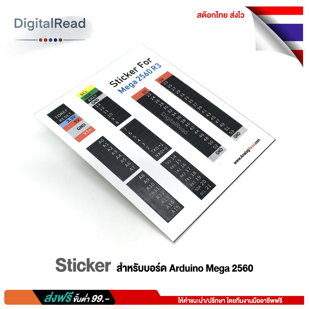 sticker-สำหรับบอร์ด-arduino-mega-2560-สต็อกไทยส่งไว