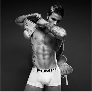 กางเกงในชาย PUMP! บ๊อกเซอร์ Boxer  ผ้าคอตตอน ยืดได้ ใส่สบาย