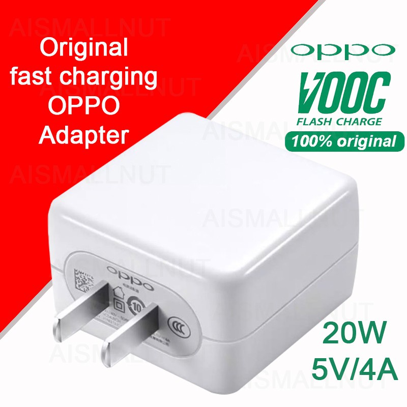 แฟลชชาร์จ Original OPPO Adapter VOOC Adaptor 20W 5v/5A Fast Charging ...