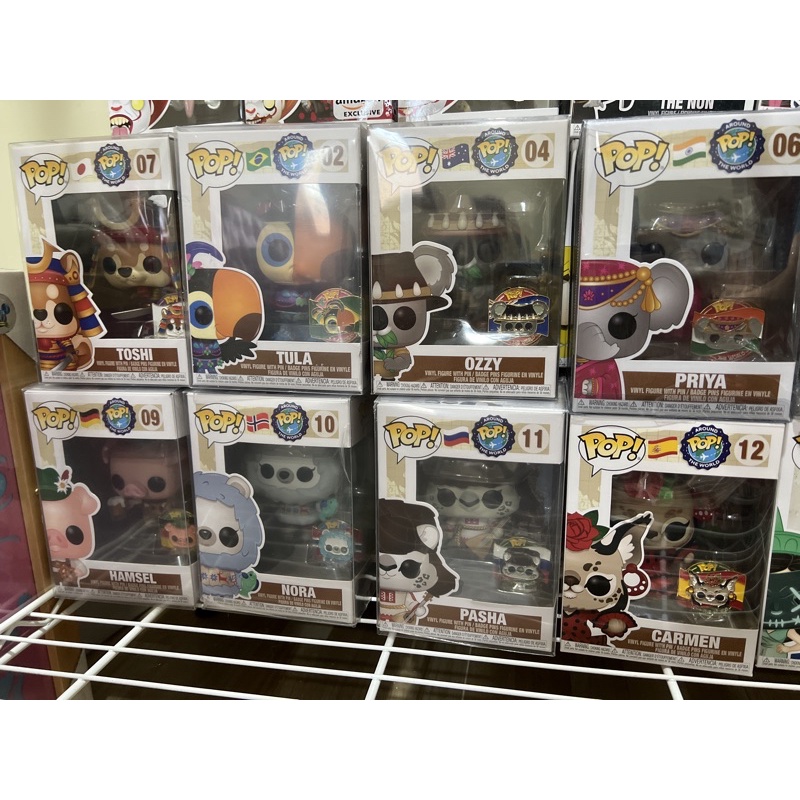 pop-funko-เรื่อง-pop-around-the-world-เหมา-8-ตัว-หายาก-ของแท้-100-มือหนึ่ง