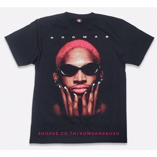 เสื้อยืด rodman dennis rodman tshirts เสื้อ rodman dennis เสื้อบาสเกตบอล เสื้อยืดไซส์ยุโรป