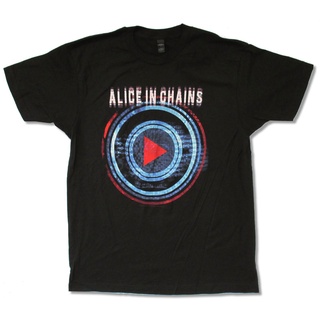 [S-5XL]เสื้อยืด พิมพ์ลาย Alice In Chains Play Button Tour PA-NV สีดํา สไตล์คลาสสิก ไม่ซ้ําใคร สําหรับผู้ชาย 867680