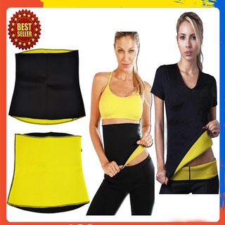 กางเกง เสื้อ รัดเอว รีดเหงื่อ เข็มขัดผ้า เผาผลาญ สลายไขมัน HOT SHAPER SWEAT BELT ออกกำลังกาย ลดน้ำหนัก Size M L XL XXL