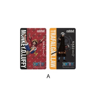 ภาพขนาดย่อของภาพหน้าปกสินค้าV.A.C. Culture One Piece x Rabbit Card แบบจับคู่ จากร้าน vacthailand บน Shopee