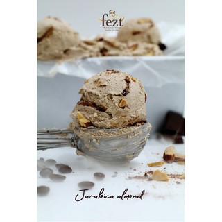เฟซท์ ไอศรีมพรี่เมี่ยม (Fezt Ice cream Premium)   ขนาด 2.2 kg. รสจาวาบิก้าอัลมอนด์ (Javabica almond)
