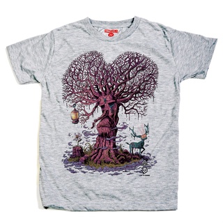 เสื้อยืด แขนสั้น แชปเตอร์วัน คาแรคเตอร์ ลาย ต้นไม้ ผ้านิ่ม / Tree Chapter One Character Soft T-Shirt