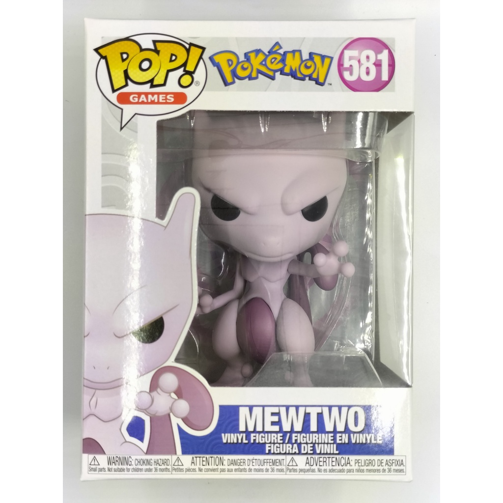 Funko Pop Pokemon - Mewtwo #581 (กล่องมีตำหนินิดหน่อย) | Shopee