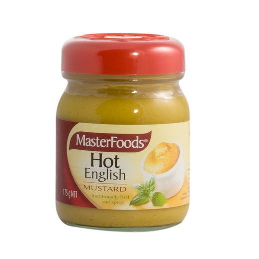 Masterfoods Hot English Mustard 175g มาสเตอร์ฟู้ดส์ มัสตาร์ดอังกฤษรส