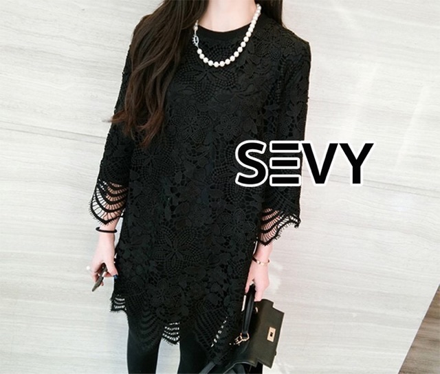 sevy-round-neck-half-sleeve-cleaver-lace-mini-dress