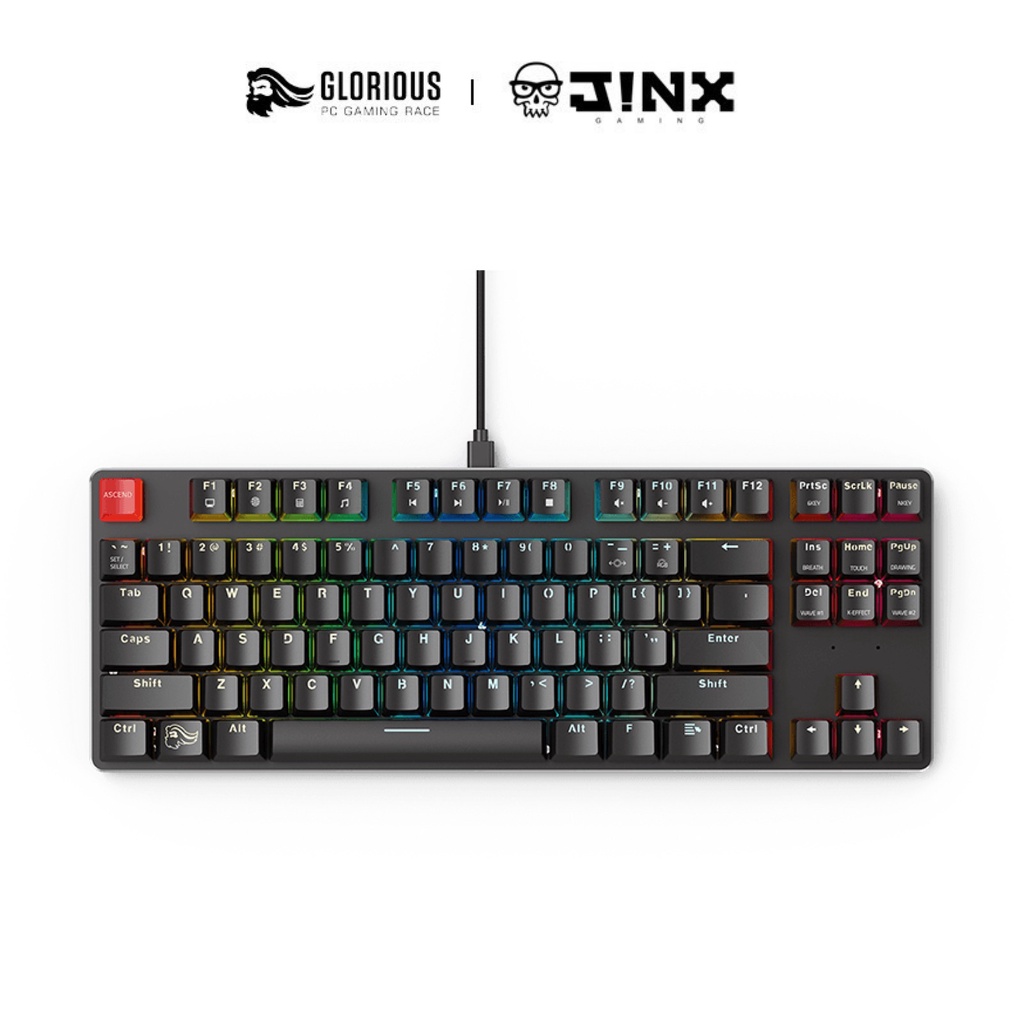 Glorious GMMK TKL Mechanical Keyboard PreBuilt Black (ภาษาอังกฤษ