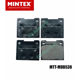 Mintex ผ้าเบรคหน้า (ของอังกฤษ) (brake pad) ฟอร์ด FORD Europe Escort 1300-1600 1.3GL ปี 1968-1973