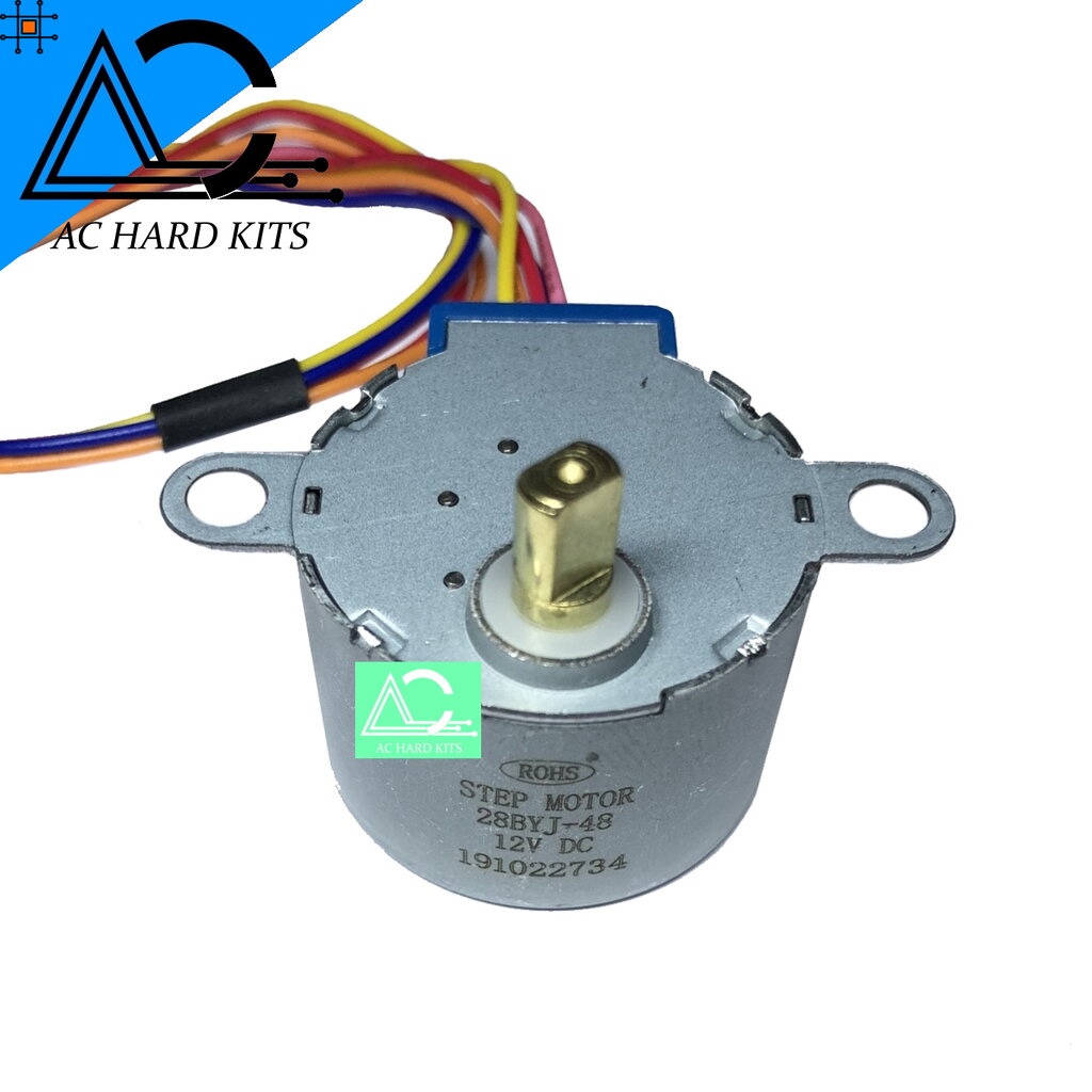 stepper-motor-12v-4-phase-สเต็ปปิ้งมอเตอร์-12v