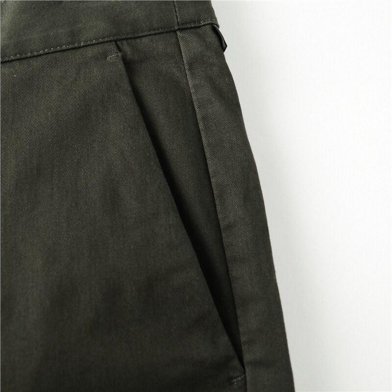 ภาพสินค้าGIORDANO กางเกงขายาวผู้ชาย Men's Mid Rise Regular Tapered Pants 01111027 จากร้าน giordanothailand_officialshop บน Shopee ภาพที่ 7