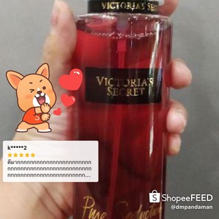 ภาพขนาดย่อของภาพหน้าปกสินค้า**  ** Victoria s secret fragrance mist 250ml Pure seduction จากร้าน dmpandaman บน Shopee ภาพที่ 1