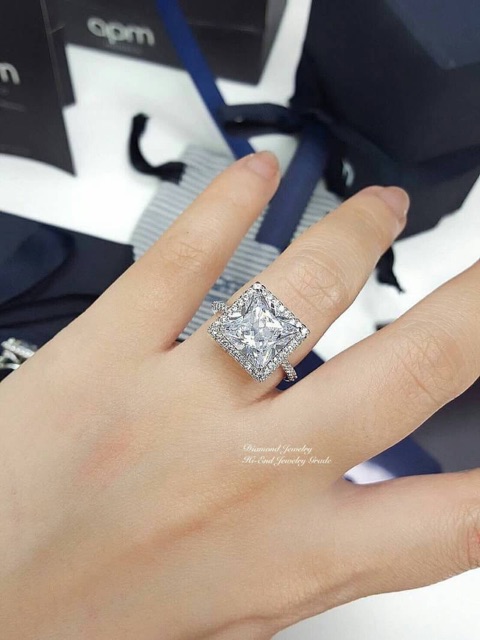 diamond-ring-แหวนเพชร-cz-แท้-งานสวยมว้ากกกกกถึงมากที่สุดคะ