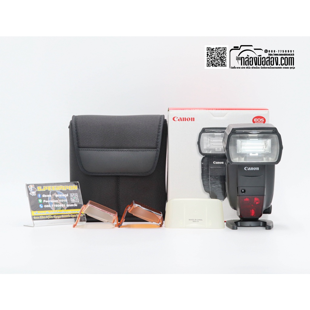 Canon Speedlite 600EX II RT #อดีตประกันศูนย์ [รับประกัน 1 เดือน ...