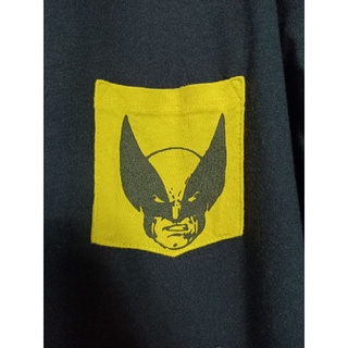 เสื้อยืด มือสอง ลายการ์ตูน marvel อก 48 ยาว 29