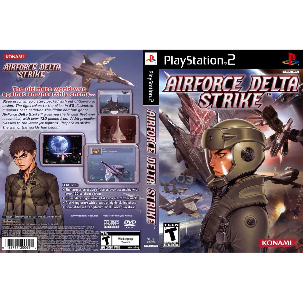 แผ่นเกมส์-ps2-เกมแนะนำ-airforce-delta-strike-usa