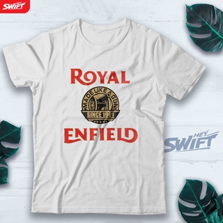 [S-5XL]เสื้อยืด พิมพ์ลาย Royal Enfield Biker DISTRO สําหรับผู้ชาย