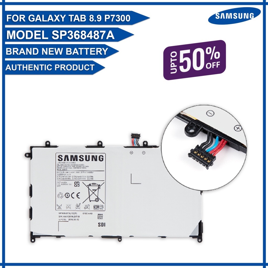 แบตเตอรี่-samsung-galaxy-8-9-p7300-1s2p-รุ่น-sp368487a-6100mah