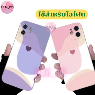 🌈-พร้อมส่งในไทย-เคสซิลิโคนTPUสกรีนลายลายพาสเทล ใช้สำหรับ IP ทุกรุ่น #1008🌈