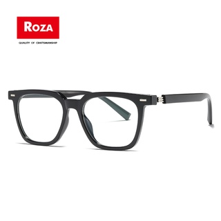 Roza Cermin Mata แว่นตา ป้องกันแสงสีฟ้า กรอบแว่นตา แว่นตาคอมพิวเตอร์ แฟชั่นผู้ชาย ผู้หญิง แว่นตาหลายเหลี่ยม TR90 RZ1198