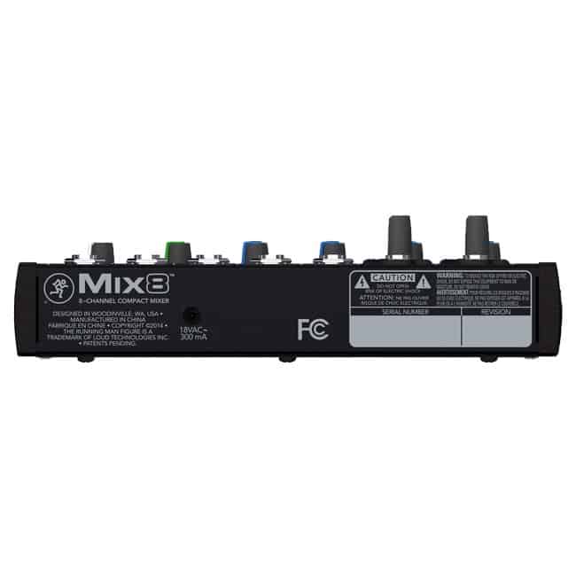 ใส่โค้ดลด-1000บ-กทม-ส่งด่วนทันที-mackie-mix8-8-channel-compact-analog-mixer-มิกเซอร์-อนาล็อก-mic-8-mix-8-mix-8