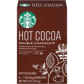 Starbuck Hot Cocoa Double Chocolate สตาร์บัคส์ช็อคโกแลตร้อน 226 g