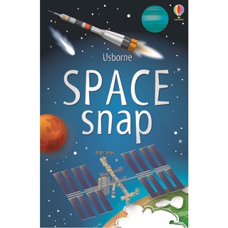 DKTODAY หนังสือ USBORNE SPACE SNAP :FLASH CARDS (AGE3+)