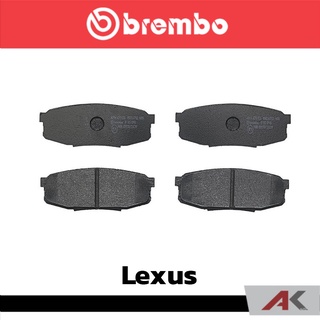 ผ้าเบรกหลัง Brembo โลว์-เมทัลลิก สำหรับ Lexus LX (URJ201) 2007, Land Cruiser200 2007 รหัสสินค้า P83 098B ผ้าเบรคเบรมโบ้