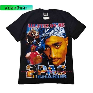 ☑✤เสื้อวง 2Pac Hip Hop T-shirt เสื้อยืดวง 2Pac Tupac RapperS-5XL