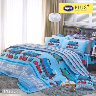 Satin Plus ชุดผ้าปูที่นอน (ไม่รวมผ้านวม) พิมพ์ลาย PL003 ลิขสิทธิ์แท้