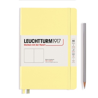 ภาพหน้าปกสินค้าLeuchtturm1917 Notebooks Smooth  A5 “Vanilla” สมุดโน๊ต Leuchtturm1917 ขนาด A5 สีเหลืองครีม ที่เกี่ยวข้อง