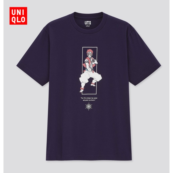 uniqlo-uniqlo-ut-เสื้อยืดแขนสั้น-พิมพ์ลาย-demon-slayer88