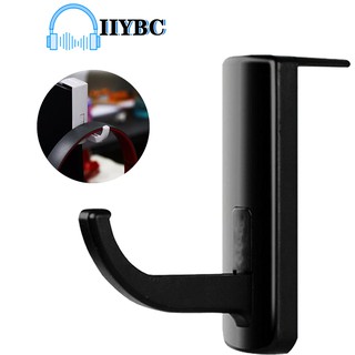 สินค้า IIYBC Adjustable Headset Hanger Earphone Holder ที่แขวนหูฟังอเนกประสงค์ ที่แขวนผนัง ชุดหูฟัง จอภาพ PC ที่วางหูฟัง ที่วางแร็ค หูฟัง อุปกรณ์เสริมหูฟังทนทาน