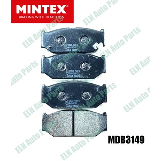 Mintex ผ้าเบรคหน้า (ของอังกฤษ) (brake pad) ซูซูกิ SUZUKI Swift III 1.5GL ปี 2005, Swift Eco ปี 2012