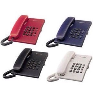 ภาพขนาดย่อของสินค้าPanasonic โทรศัพท์บ้าน โทรศัพท์มีสาย โทรศัพท์สำนักงาน รุ่น KX-TS500 เครื่องโทรศัพท์บ้าน รุ่น kx-ts500 โทรศัพท์de