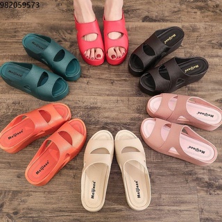 Slope and shoes Korean version of the new thick bottom fish mouth increases slopes heel sandals