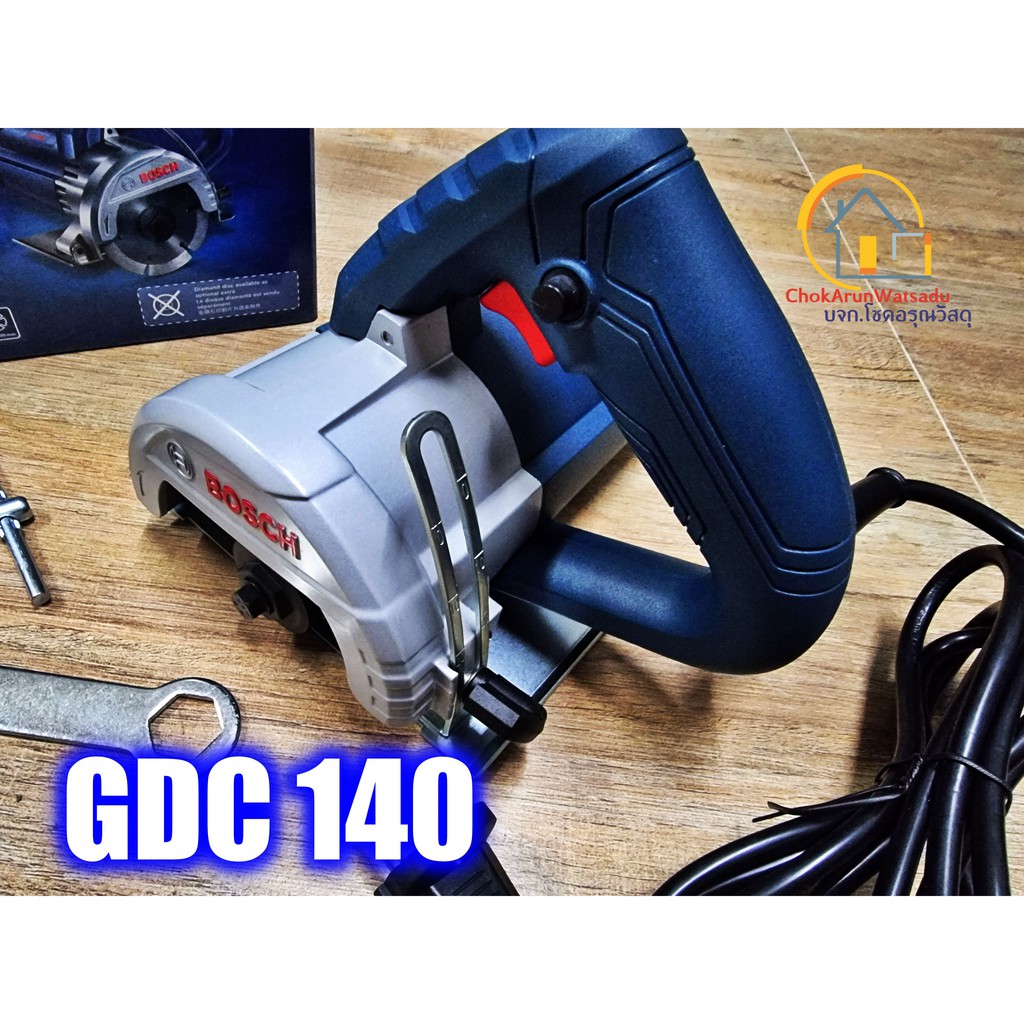 BOSCH GDC140 เครื่องตัดหินอ่อน 1,400 วัตต์ ไม่มีสายน้ำ ปรับตัดองศา ...