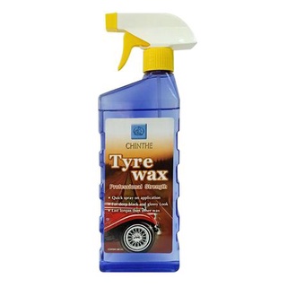 Dee-Double น้ำยาเคลือบเงายางสูตรน้ำมัน CHINTHE TYRE WAX 500 มิลลิลิตรน้ำยาดูแลรถ น้ำยาเคลือบรถ น้ำยาเคลือบเงา น้ำยาเคล